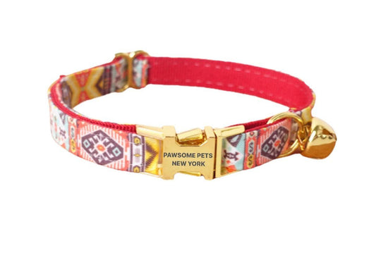 SMALL SIZE DOG & CAT COLLAR - RUBY RED